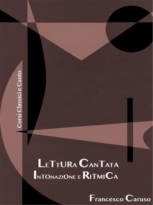 cover image of Lettura cantata, intonazione e ritmica